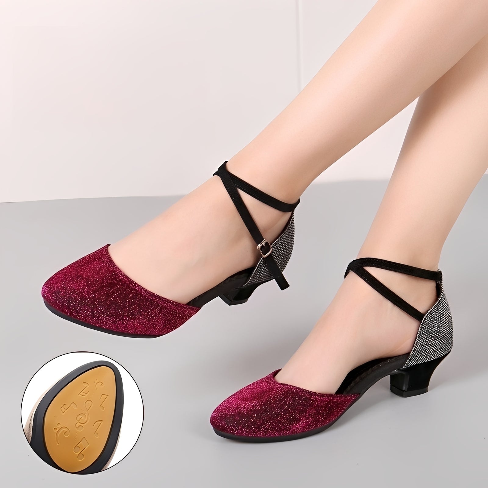 Carrie - Glanzvolle Damensandalen