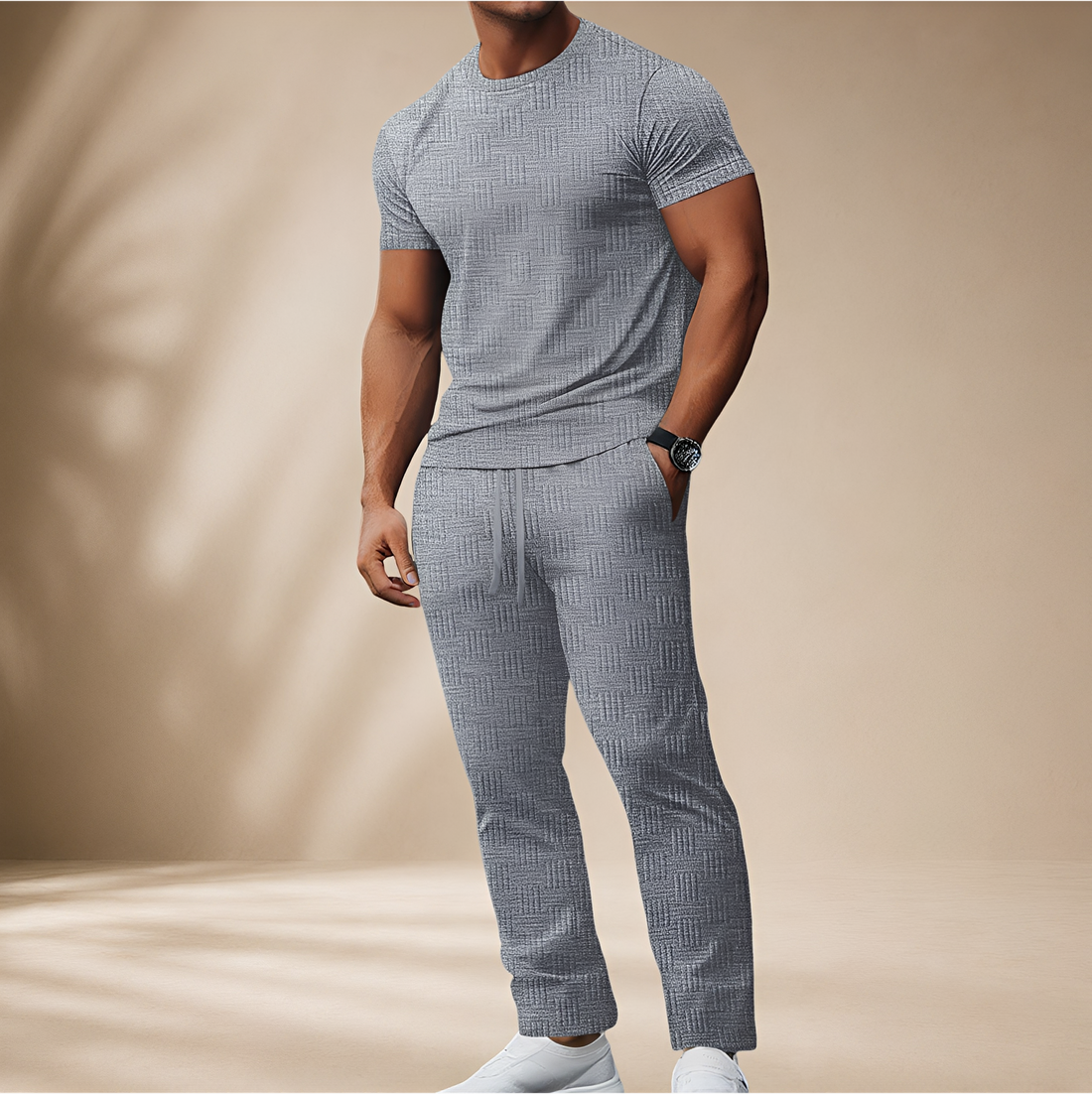 Thomas - Elegantes Set aus Oberteil und Hose