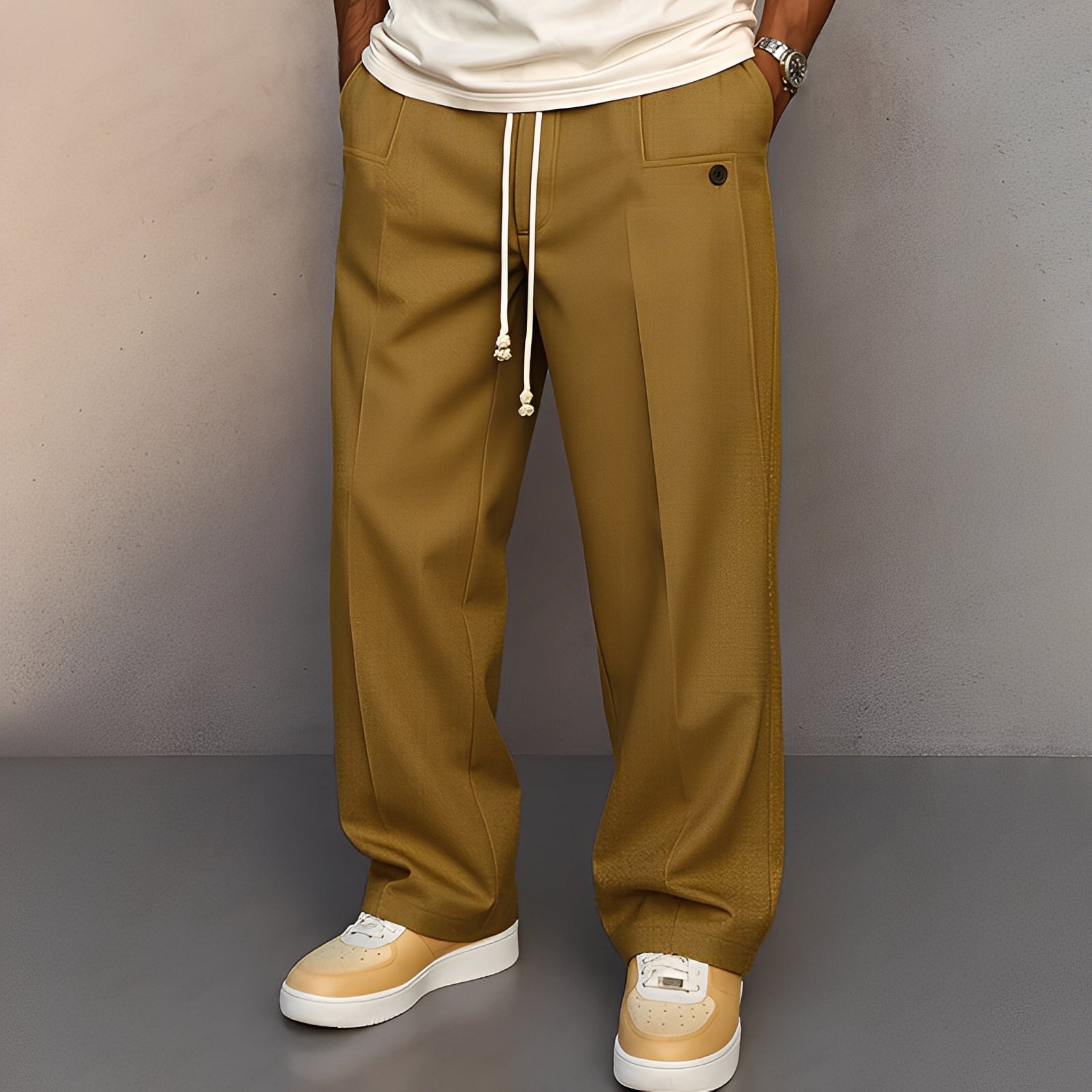 Kevin - Herrenhose mit komfortabler und lockerer Passform