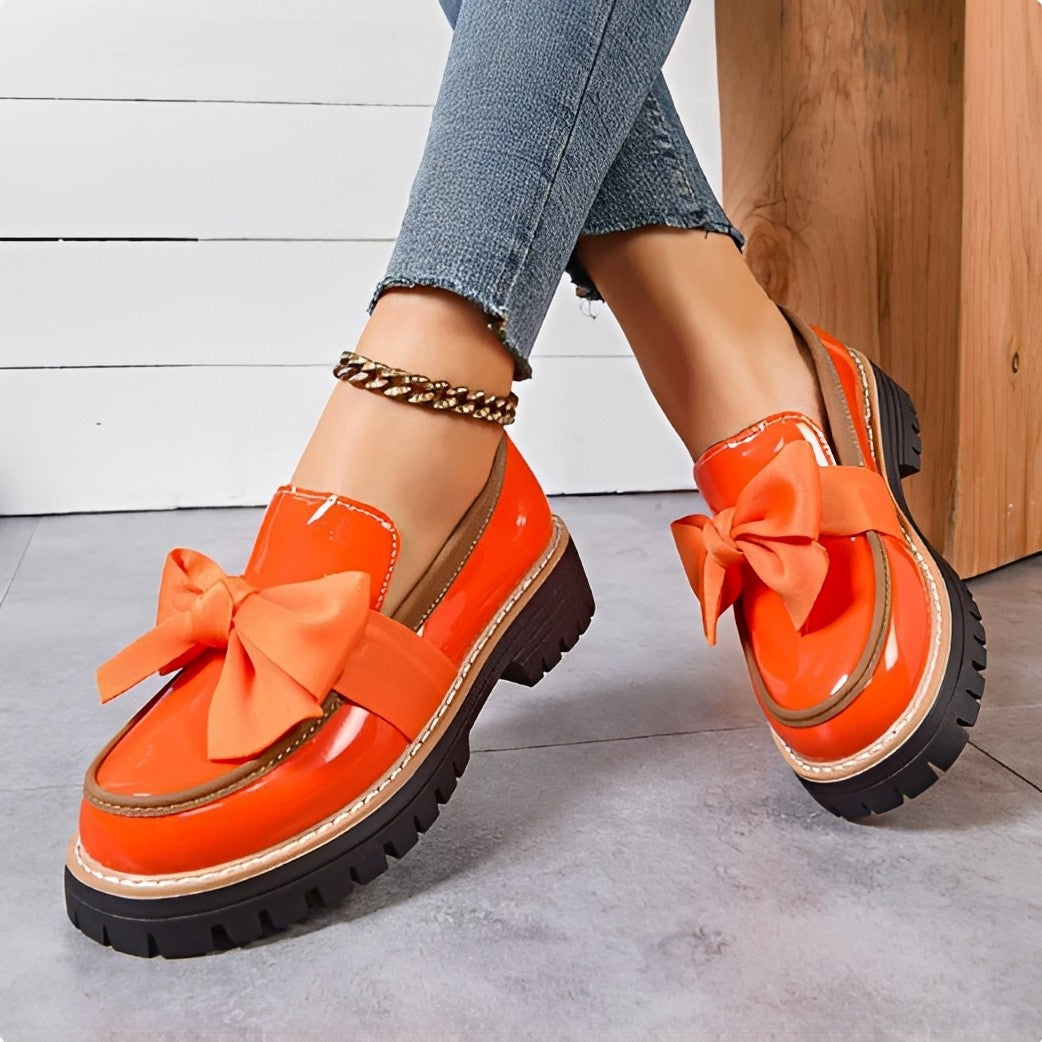 Miley - Modische Loafer mit Schleifenakzent