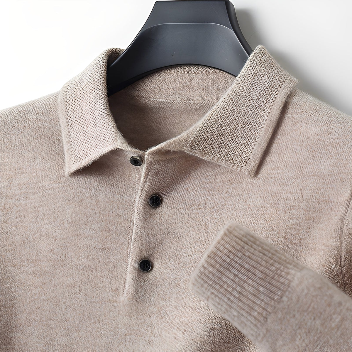 Romilly - Eleganter Herrenpullover mit Polokragen