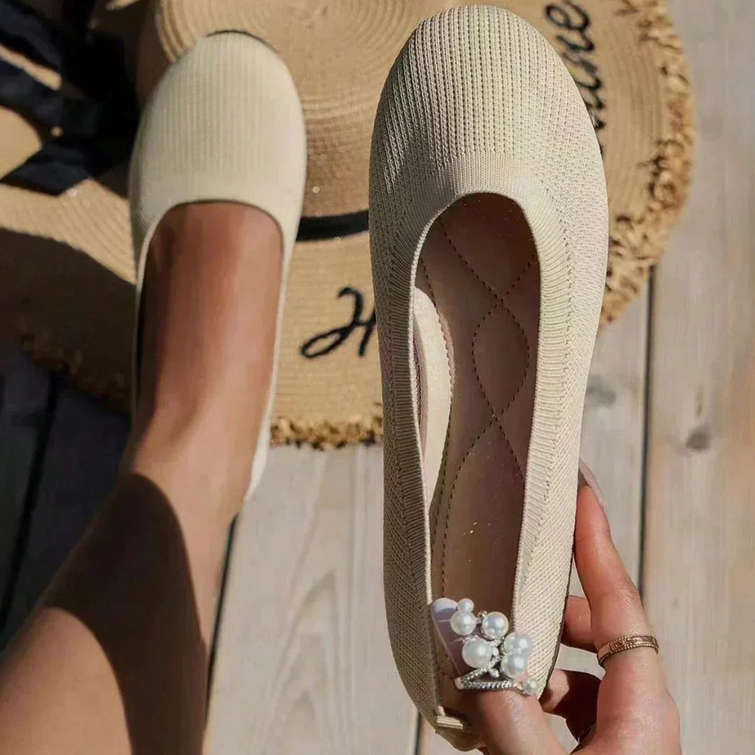 Damen Ballerinas – Leichte bequeme Flats aus Mesh für Alltag & Sommer