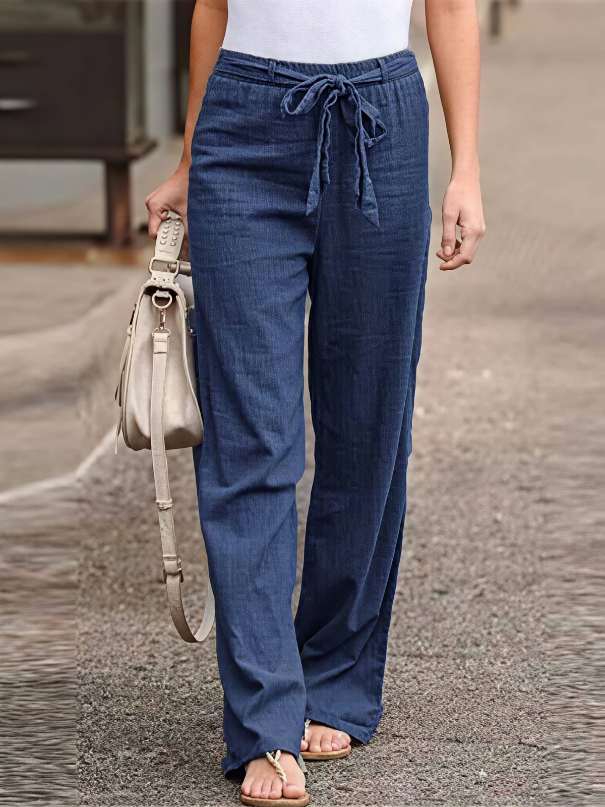 Rosanne Hose - Elegante Damen Stoffhose