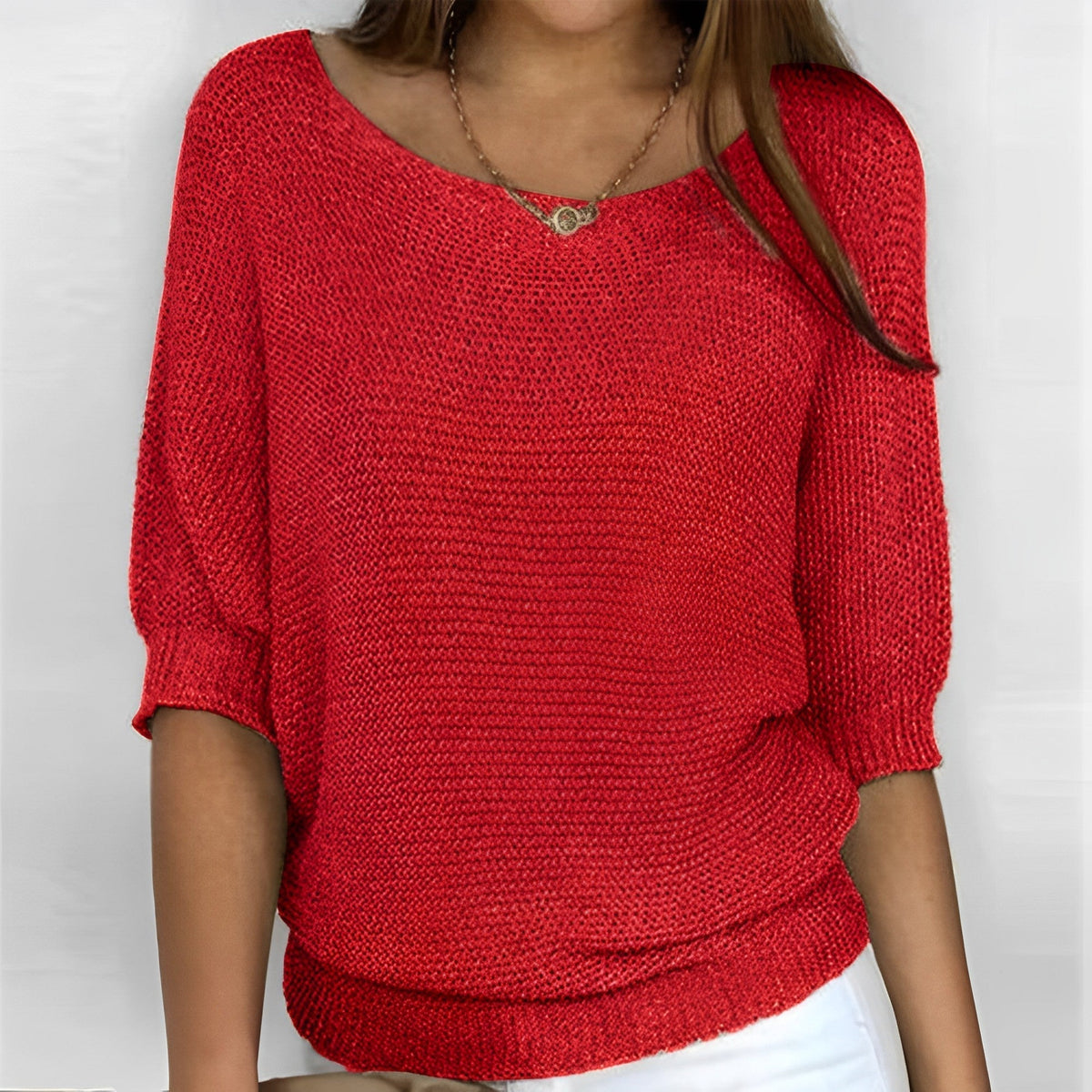 Leonie - Zeitgemäßer Rundhals-Pullover