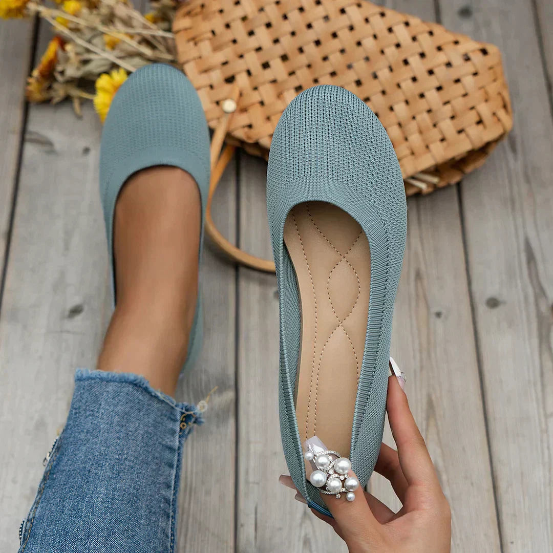 Damen Ballerinas – Leichte bequeme Flats aus Mesh für Alltag & Sommer