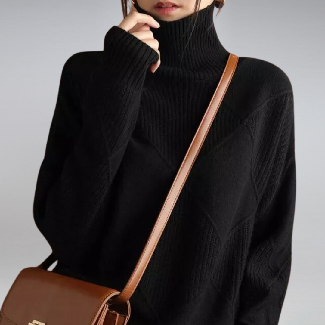 Camille - Stilvoller Rollkragenpullover