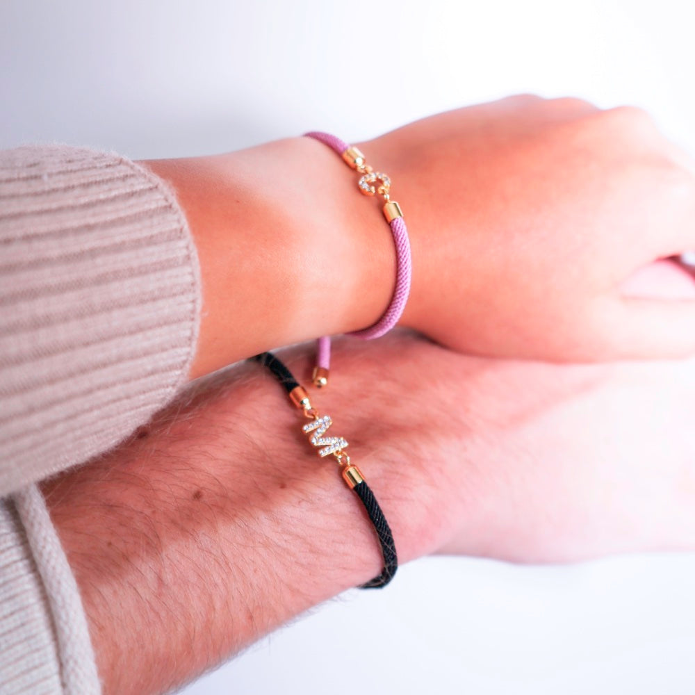 Calla – Verstellbares Armband mit eingraviertem Anfangsbuchstaben