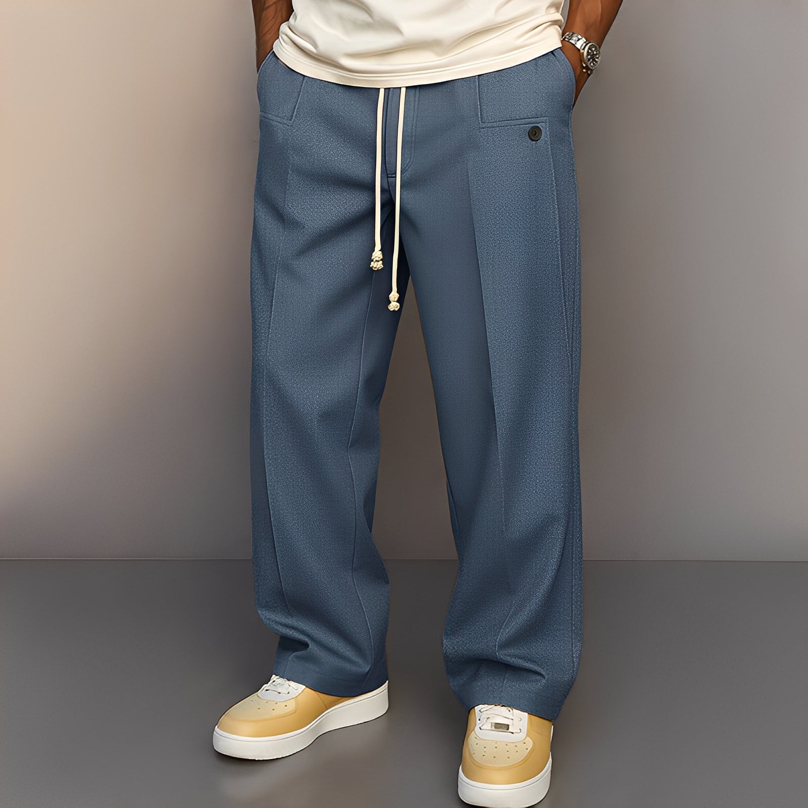 Kevin - Herrenhose mit komfortabler und lockerer Passform