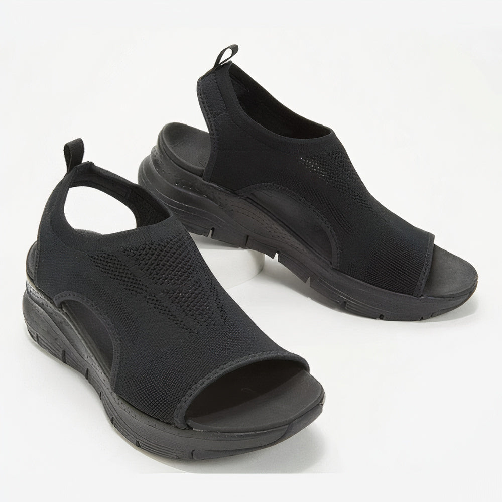 Priscilla Sandalen - Bequeme Damen Plateau Sandalen