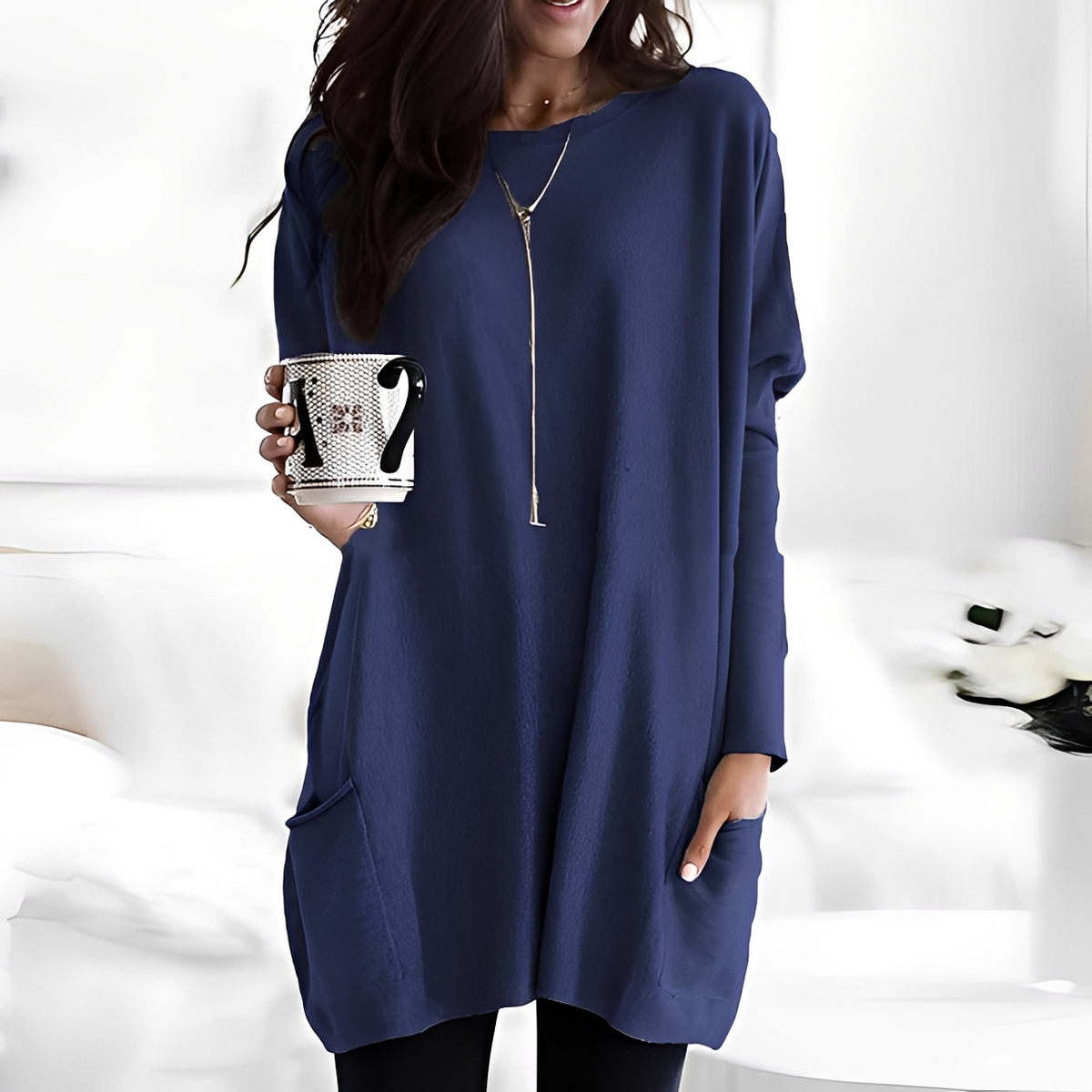 Diane - Gemütlicher Langarm-Pullover