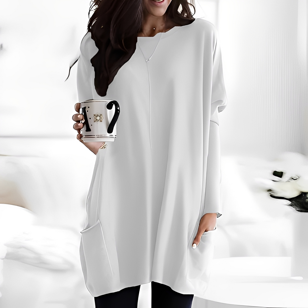 Diane - Gemütlicher Langarm-Pullover