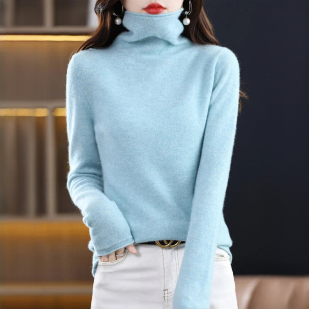 Akainu - Bequemer Rollkragenpullover