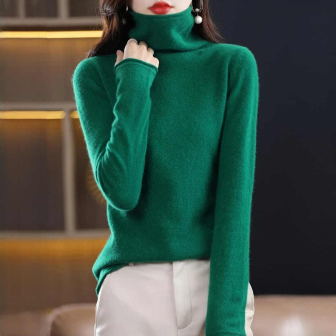 Akainu - Bequemer Rollkragenpullover