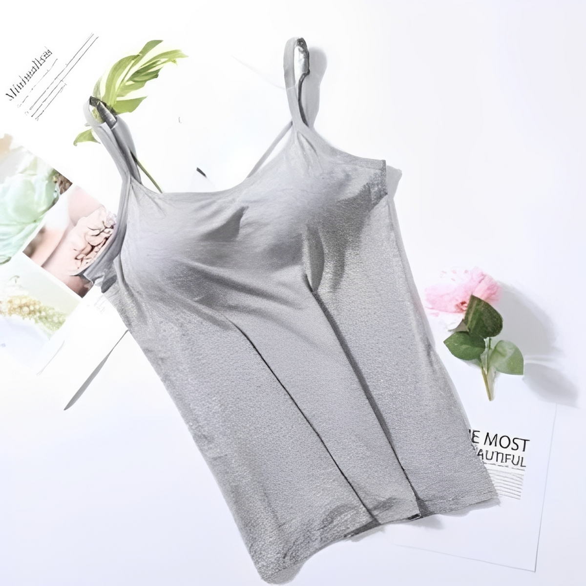 Selena - Schickes Top mit integriertem BH