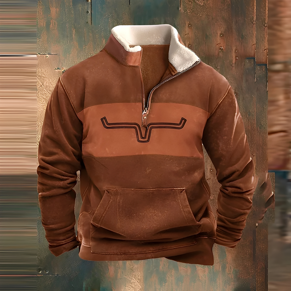 Kenton - Retro-Jacke mit entspanntem Schnitt
