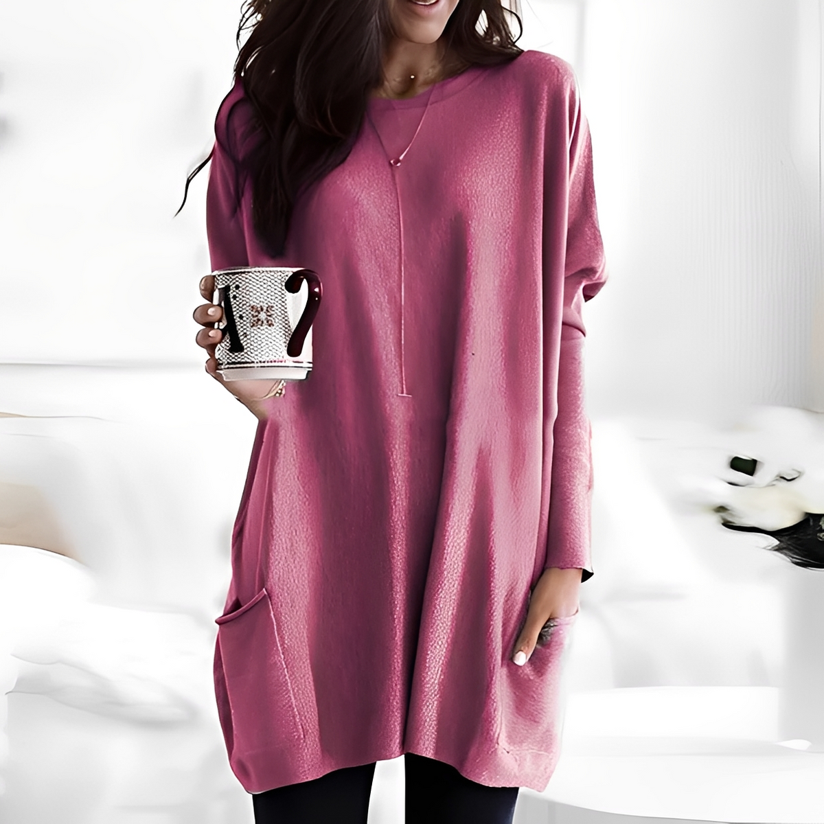 Diane - Gemütlicher Langarm-Pullover