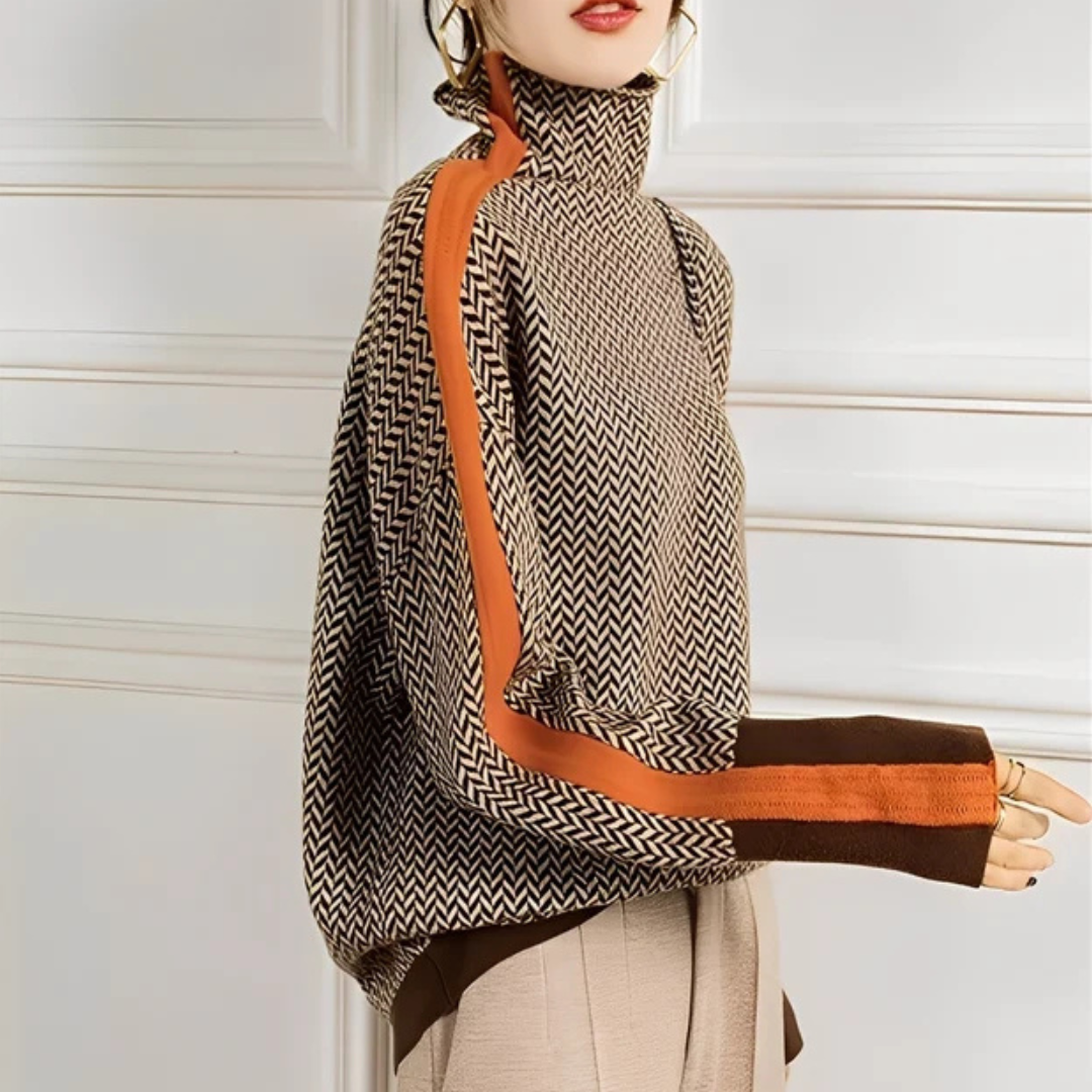 Anita - Eleganter und modischer Pullover mit Rollkragen