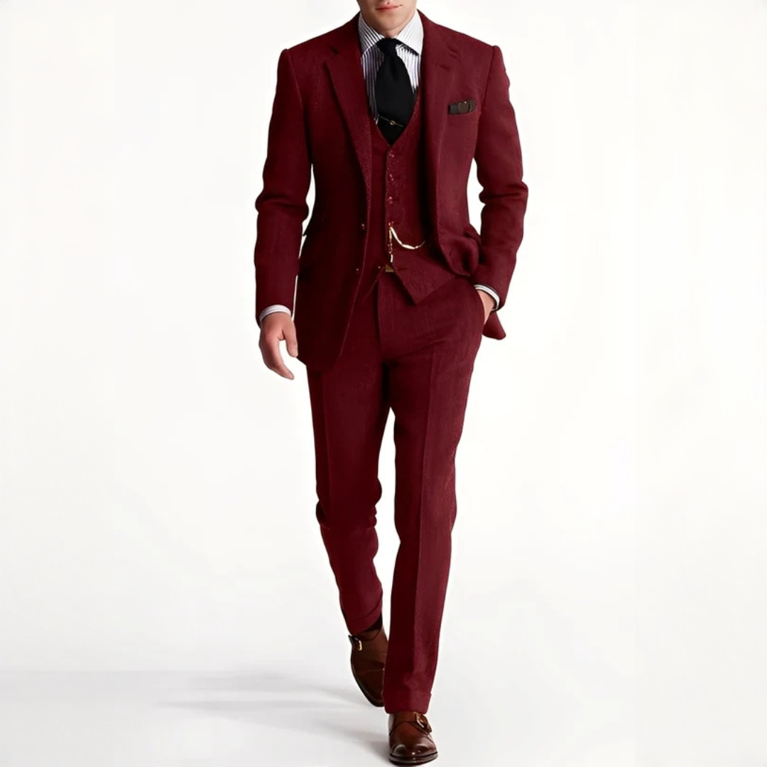 Desmond - Elegantes Dreiteiliges Anzug-Set