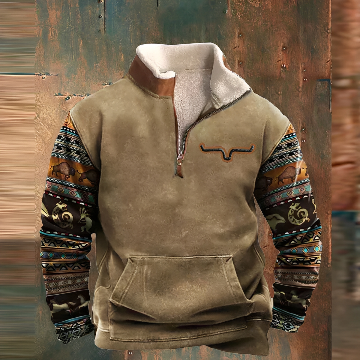 Celio - Elegante Jacke mit teilweisem Reißverschluss