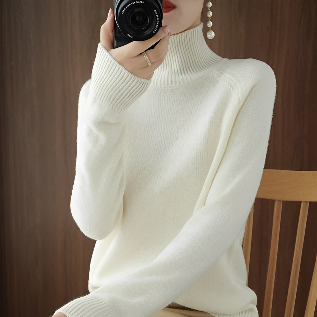 Silvana - Stilvoller Rollkragenpullover
