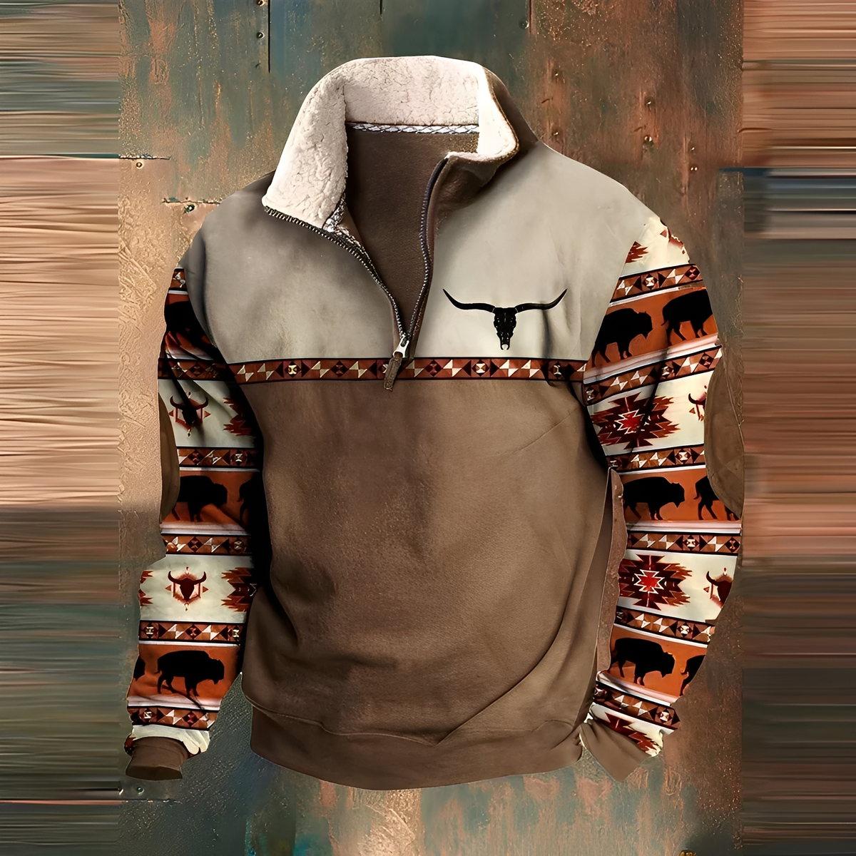 Kenton - Retro-Jacke mit entspanntem Schnitt