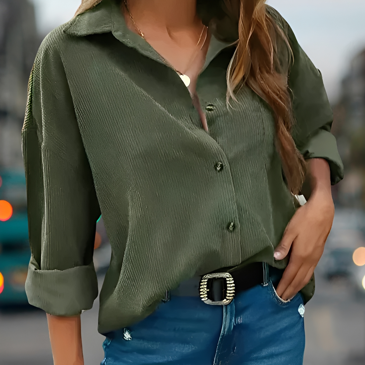 Wendela - Elegante Bluse mit lockerem Schnitt