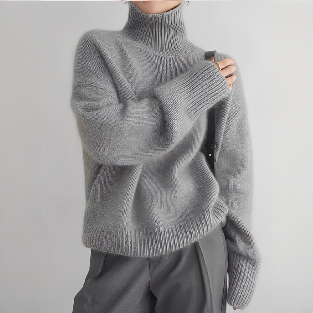 Adrienne - Stilvoller und behaglicher Rollkragenpullover