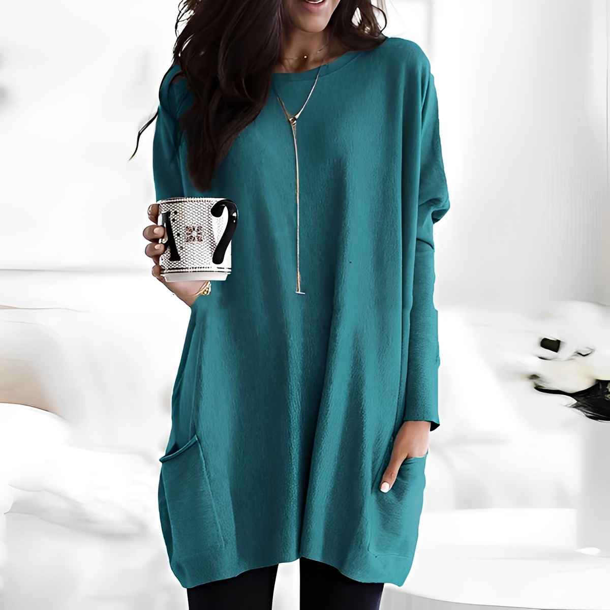 Diane - Gemütlicher Langarm-Pullover