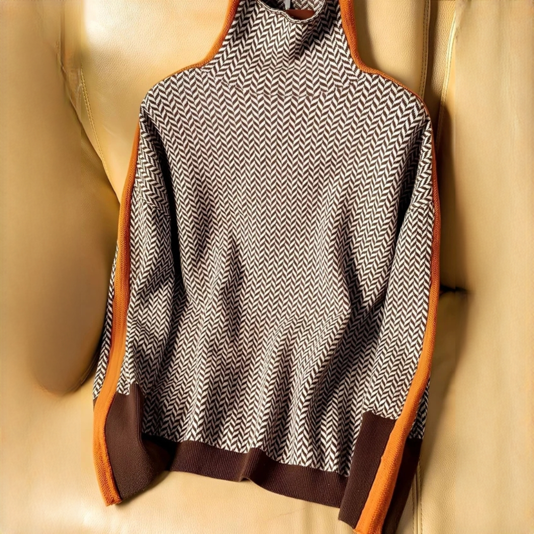 Anita - Eleganter und modischer Pullover mit Rollkragen