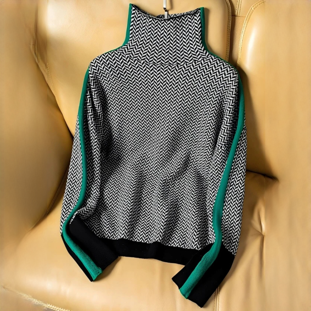 Anita - Eleganter und modischer Pullover mit Rollkragen