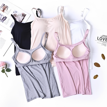Selena - Schickes Top mit integriertem BH