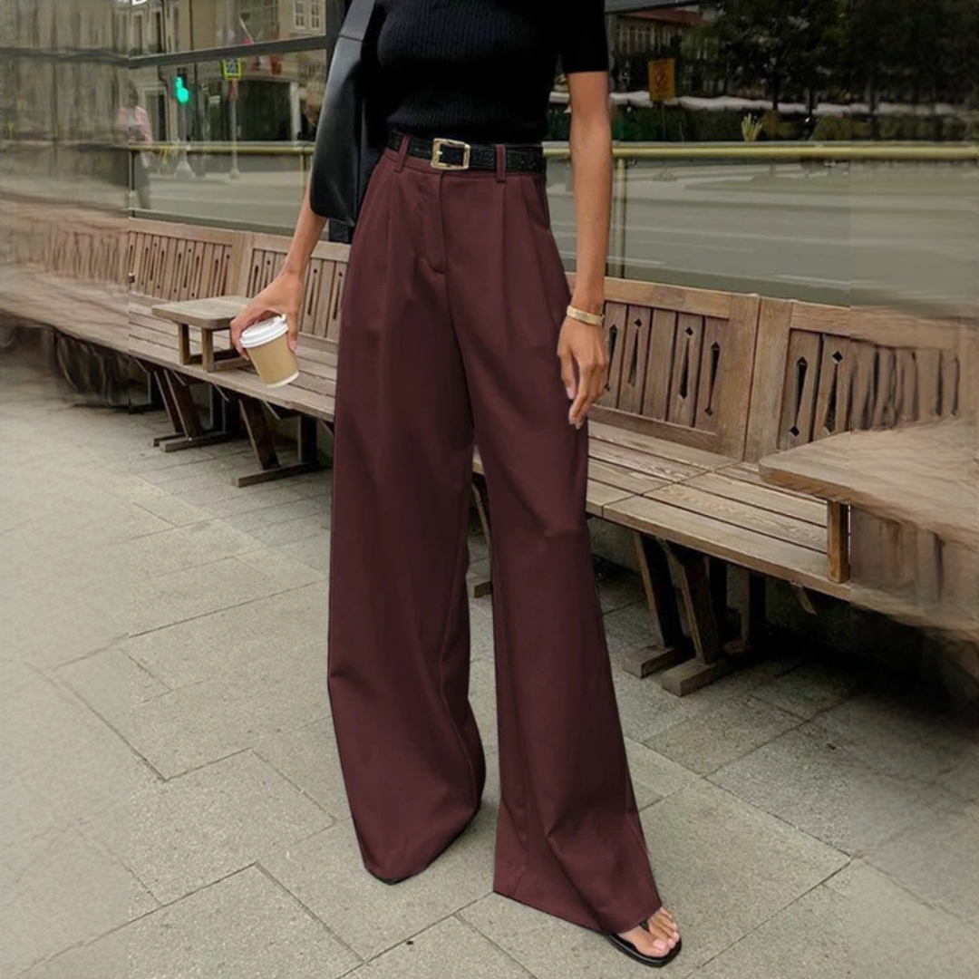 Marlene - Elegante Hosen mit weitem Bein