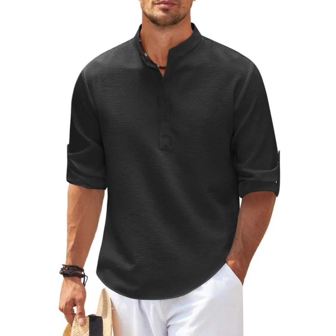 Cormac - Weites Langarmshirt