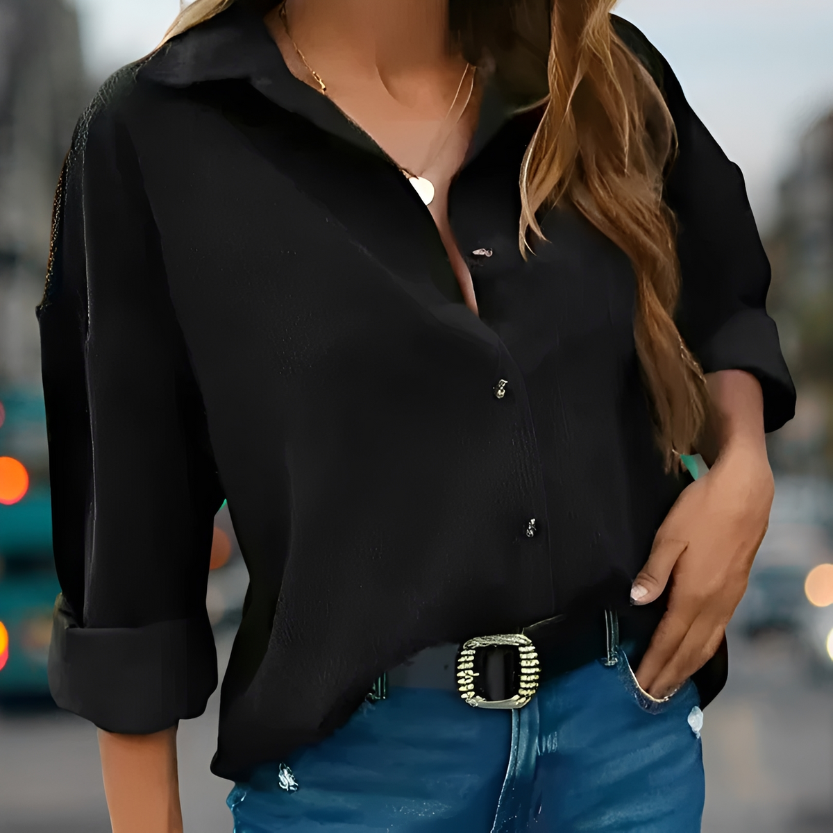 Wendela - Elegante Bluse mit lockerem Schnitt