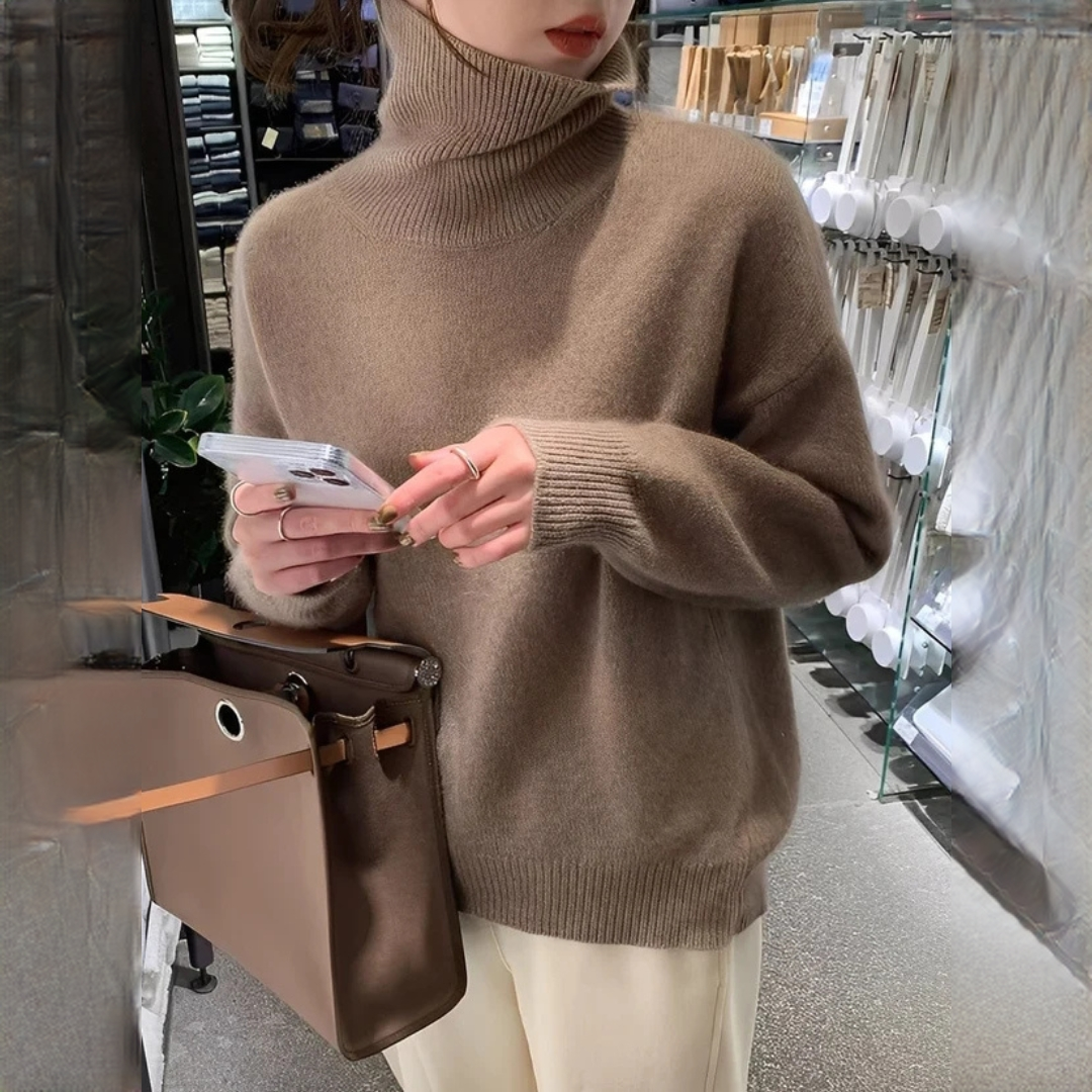 Adrienne - Stilvoller und behaglicher Rollkragenpullover