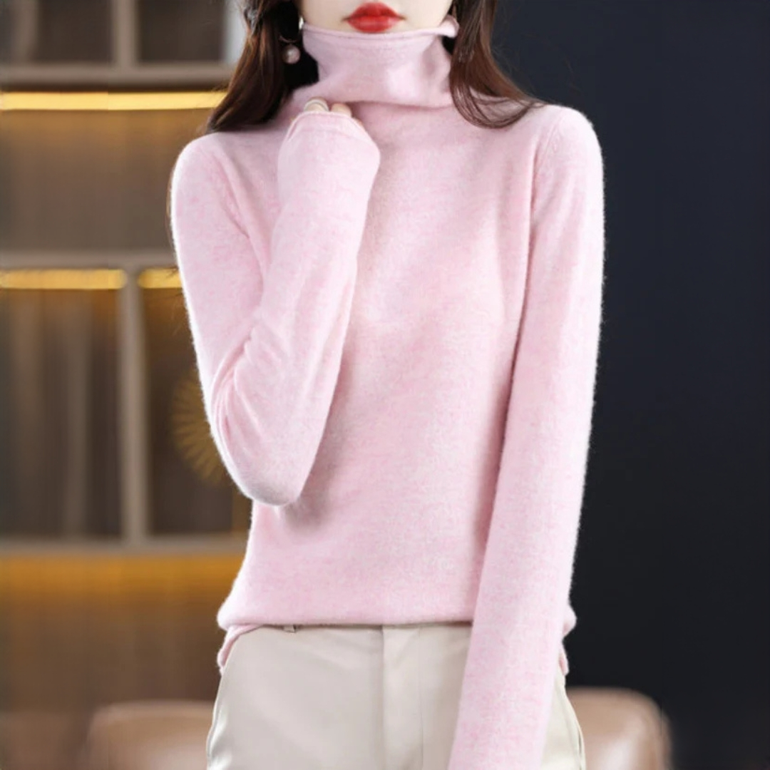 Akainu - Bequemer Rollkragenpullover