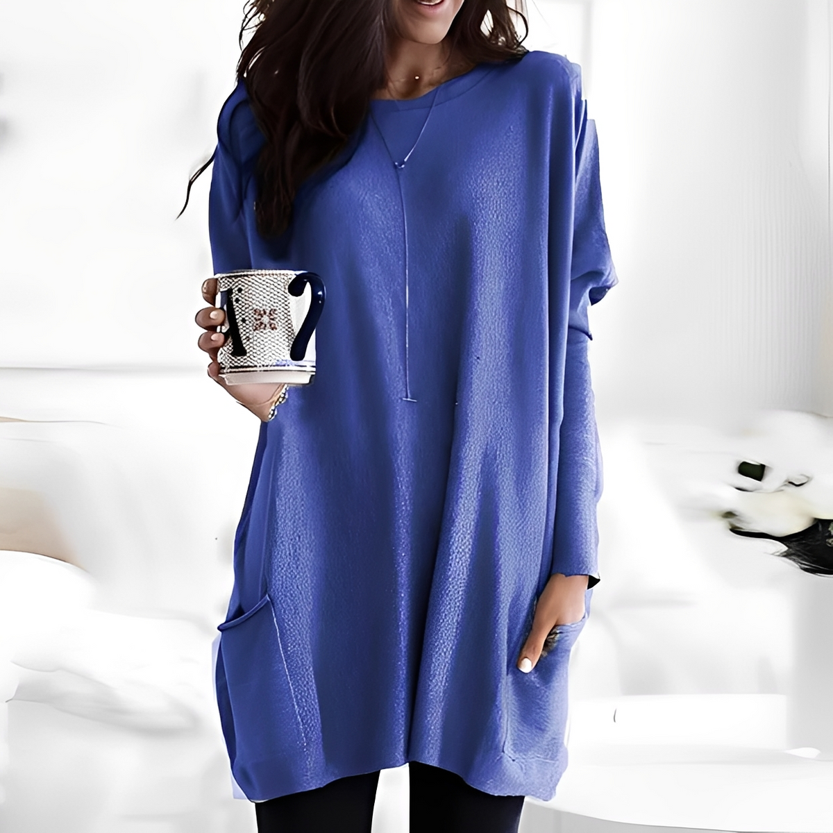 Diane - Gemütlicher Langarm-Pullover