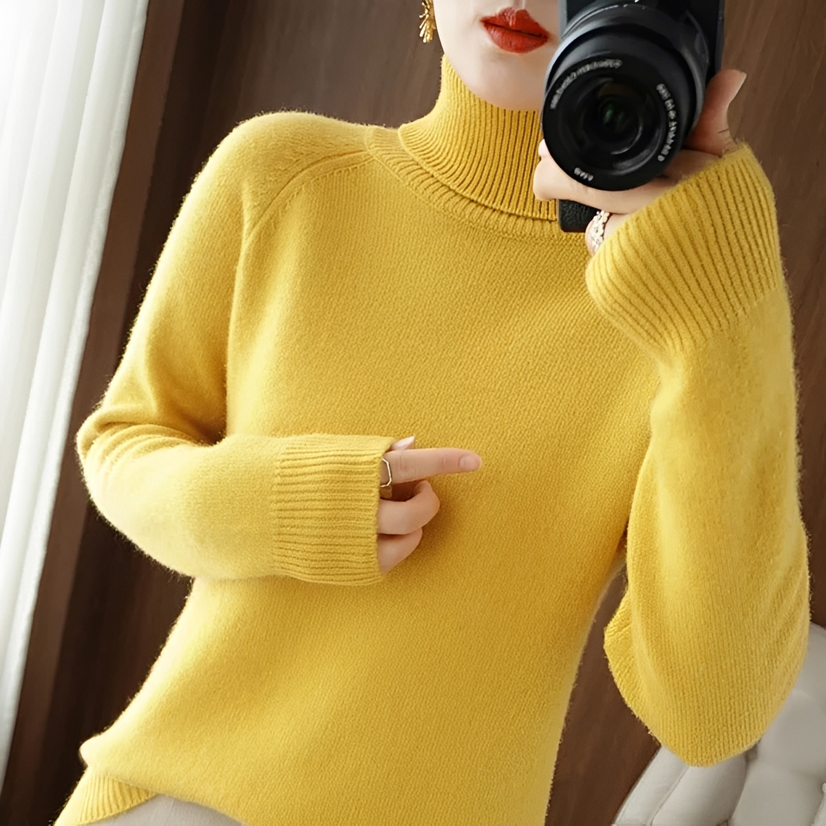 Silvana - Stilvoller Rollkragenpullover