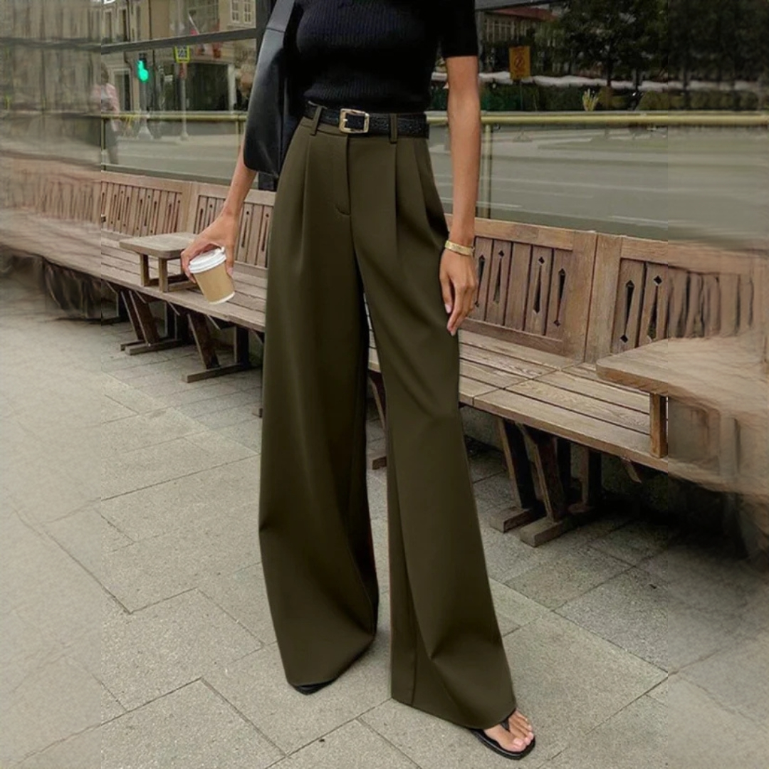 Marlene - Elegante Hosen mit weitem Bein