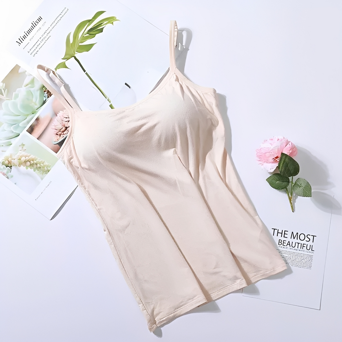 Selena - Schickes Top mit integriertem BH