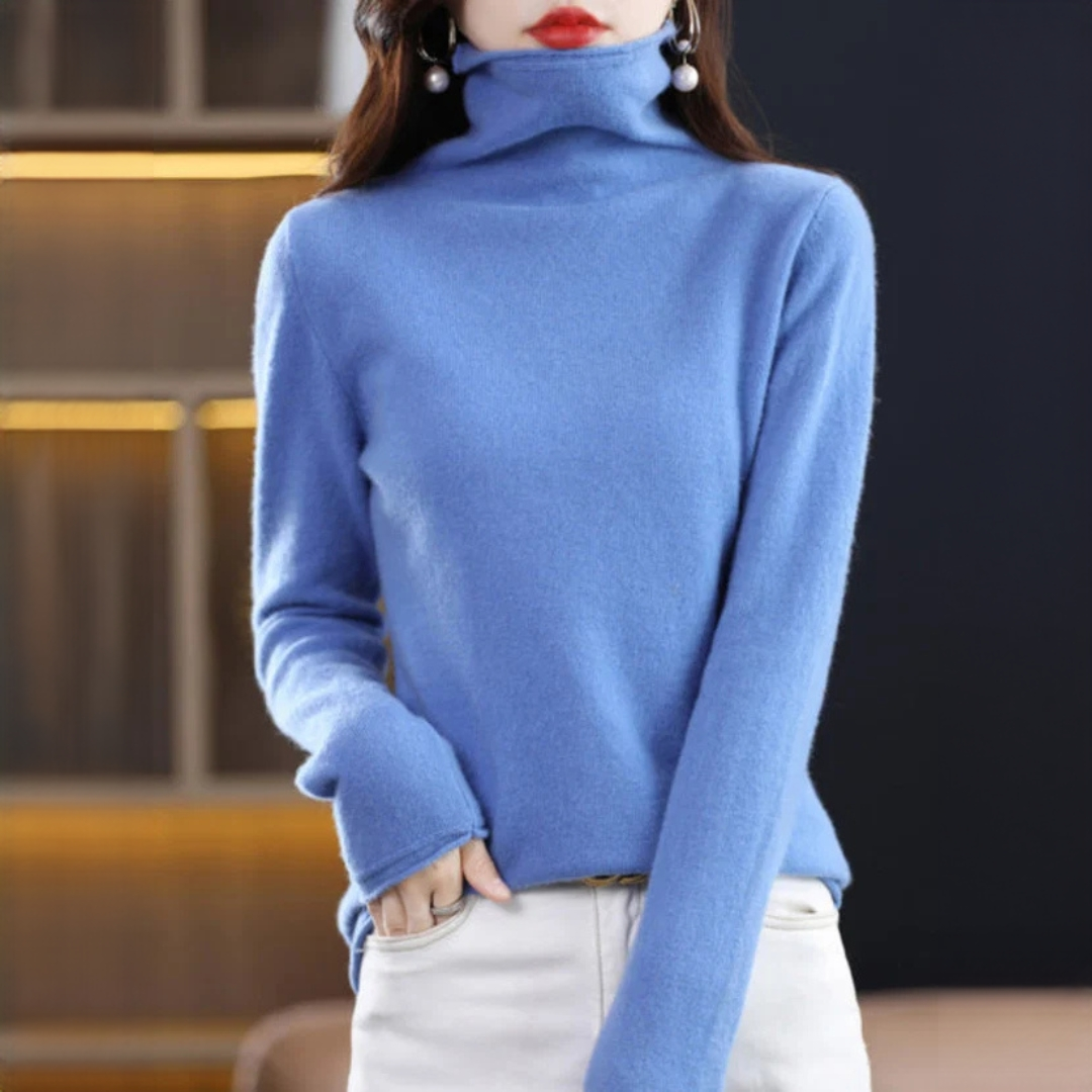 Akainu - Bequemer Rollkragenpullover