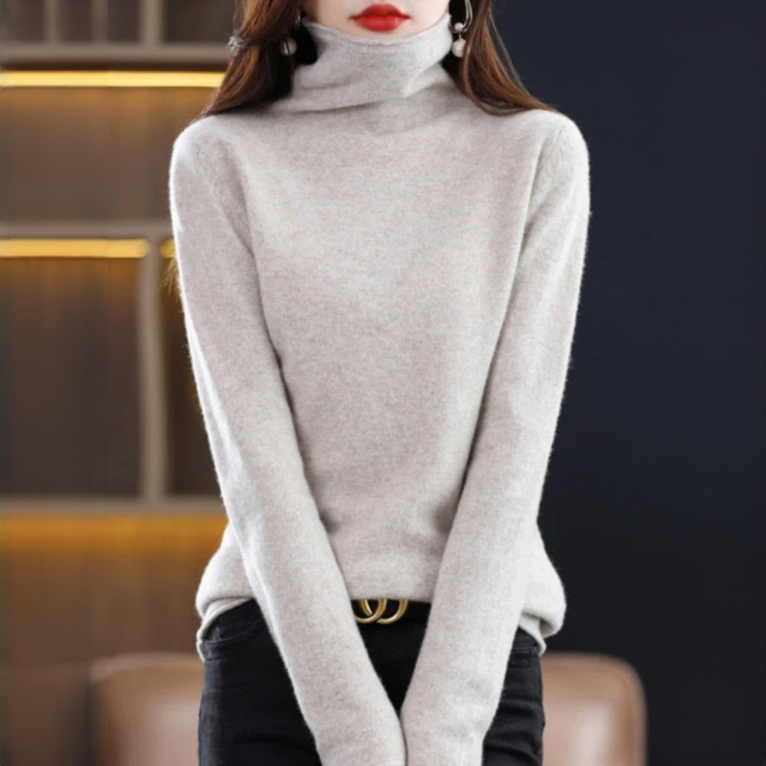 Akainu - Bequemer Rollkragenpullover