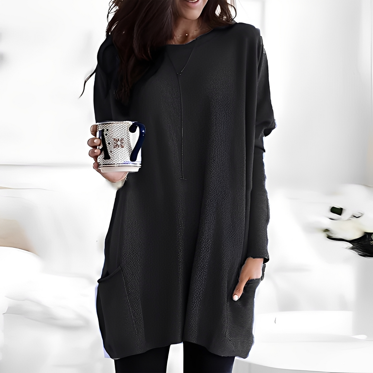 Diane - Gemütlicher Langarm-Pullover