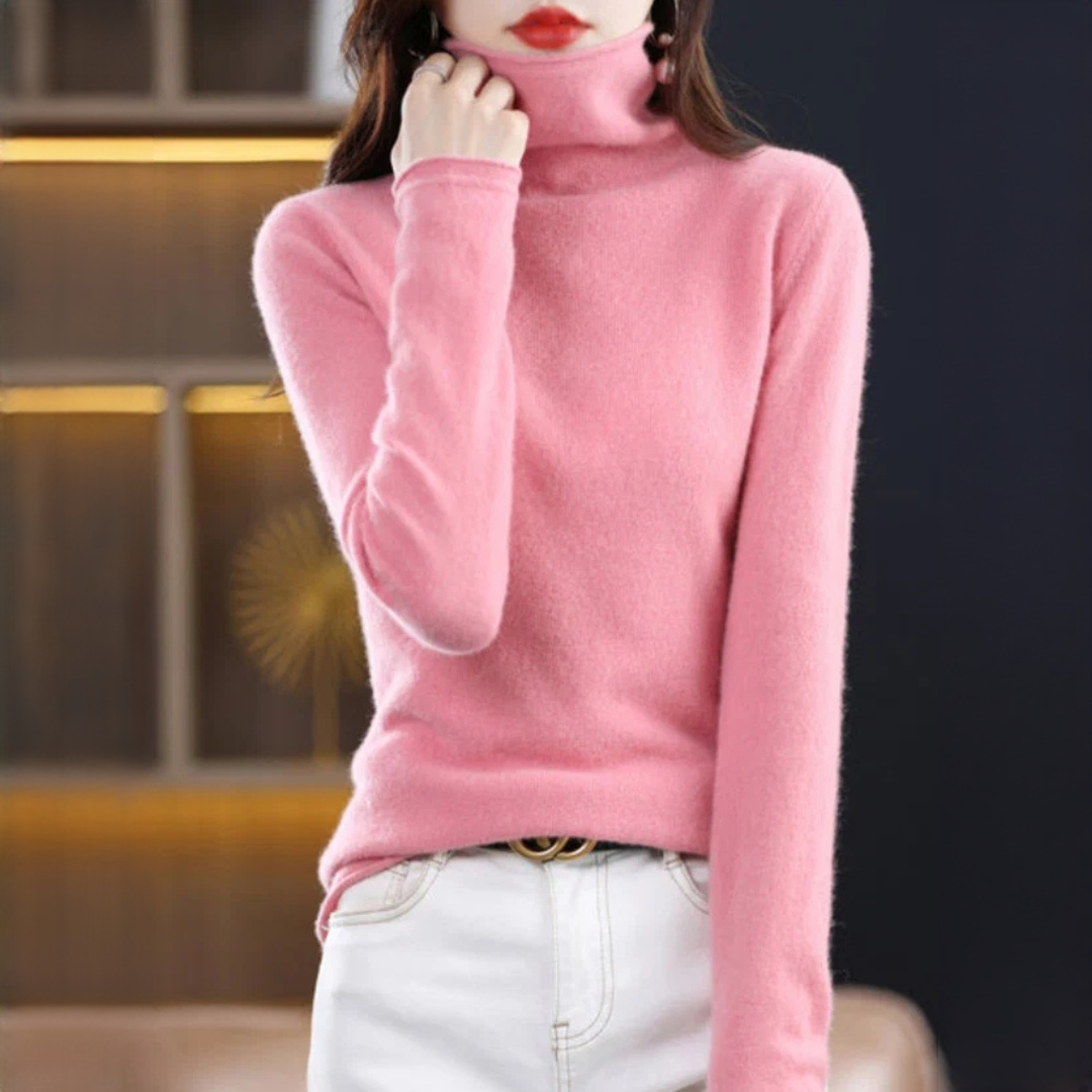 Akainu - Bequemer Rollkragenpullover