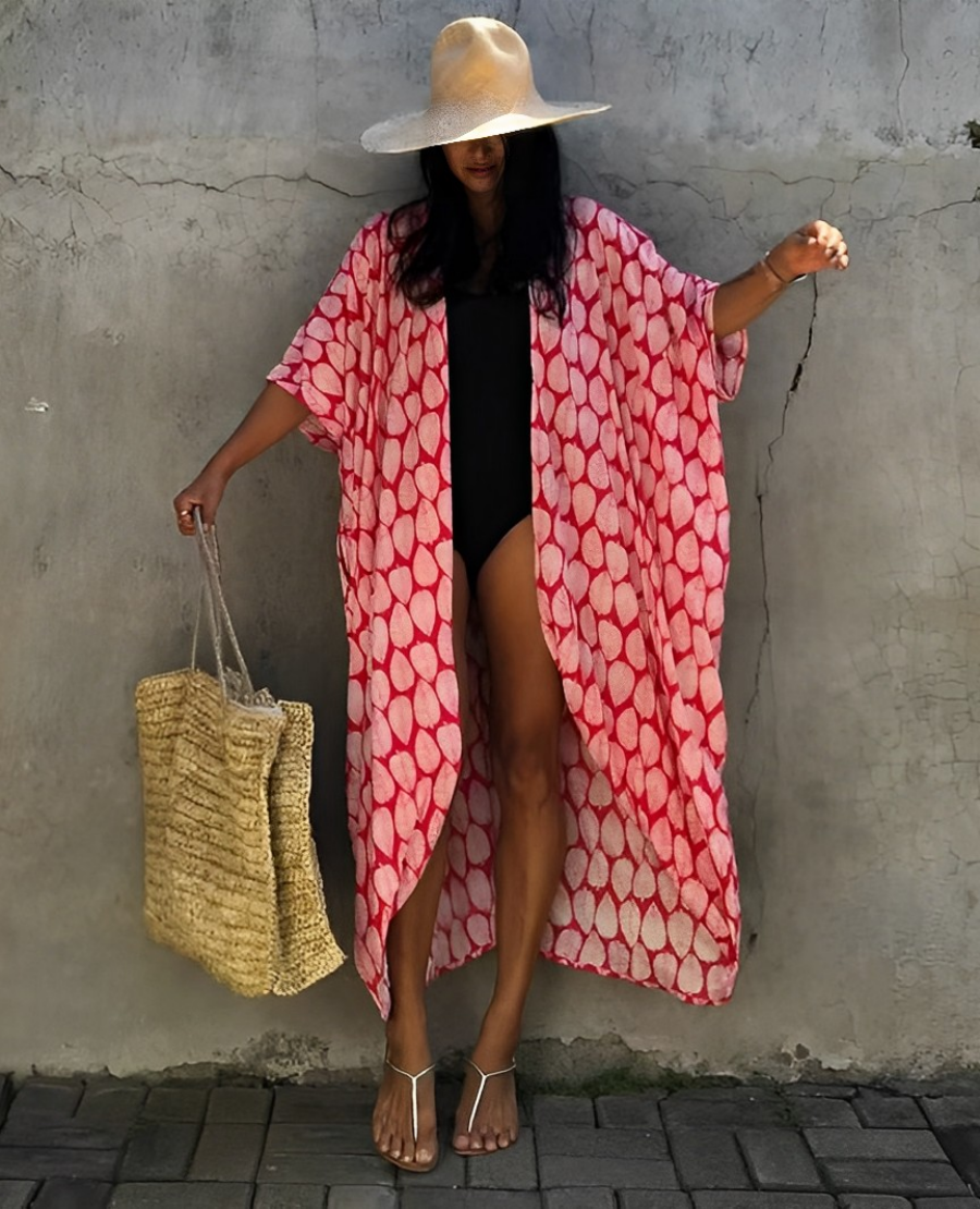 Palm Isle - Strand Kimono Robe