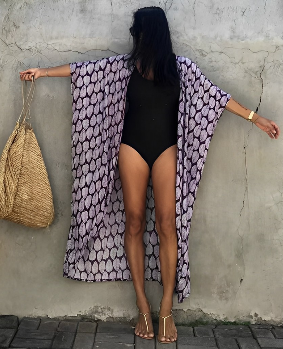 Palm Isle - Strand Kimono Robe