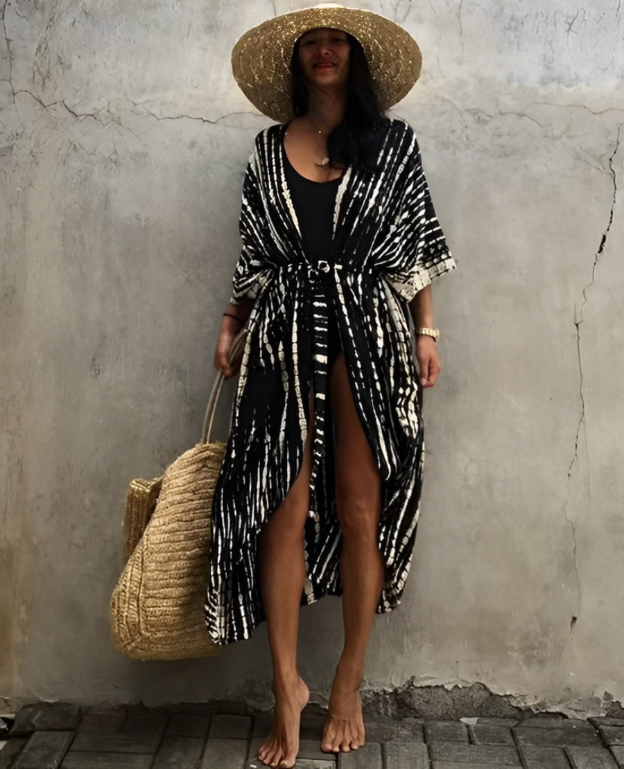 Palm Isle - Strand Kimono Robe