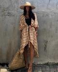 Palm Isle - Strand Kimono Robe