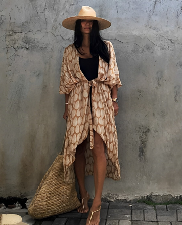 Palm Isle - Strand Kimono Robe