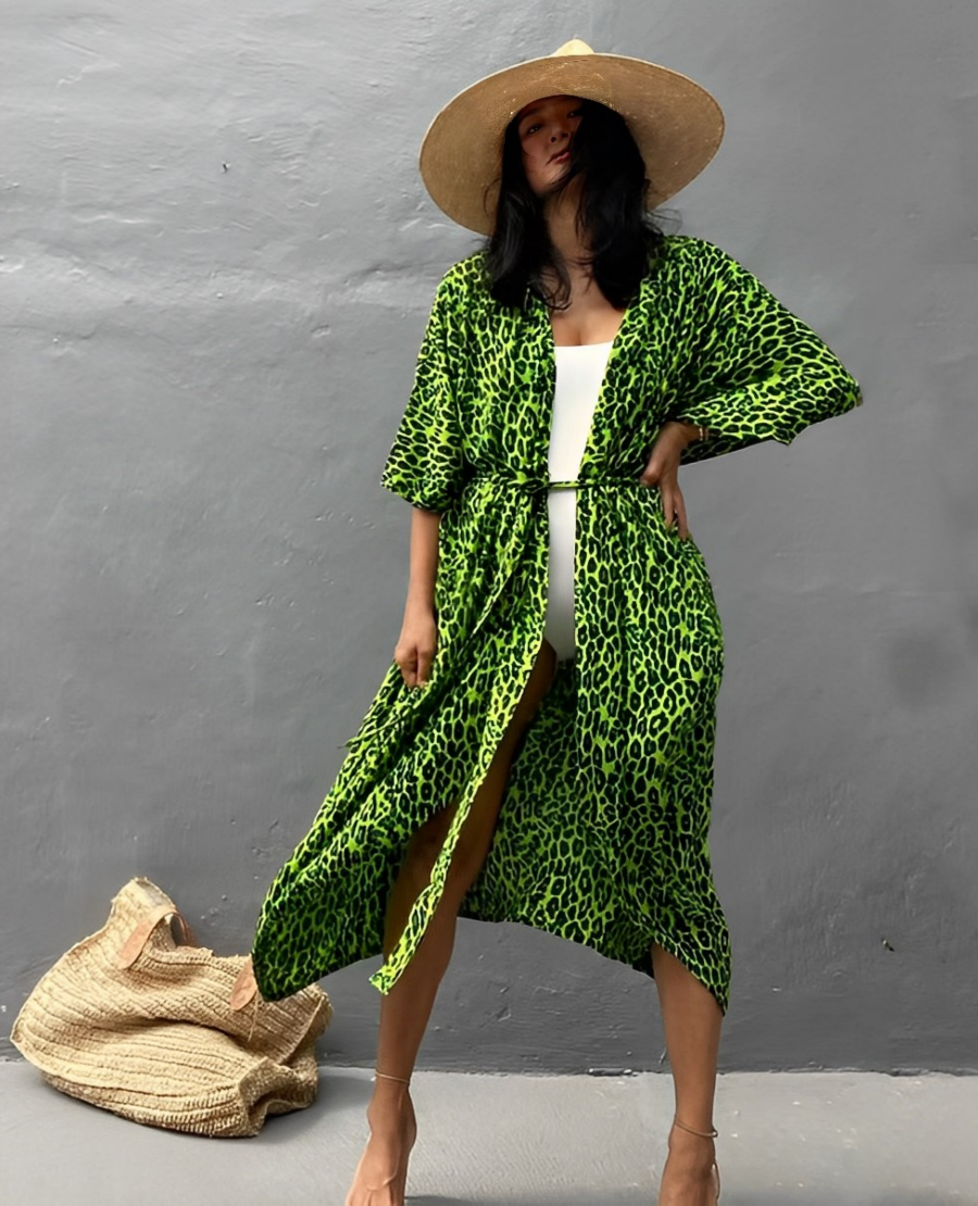 Palm Isle - Strand Kimono Robe